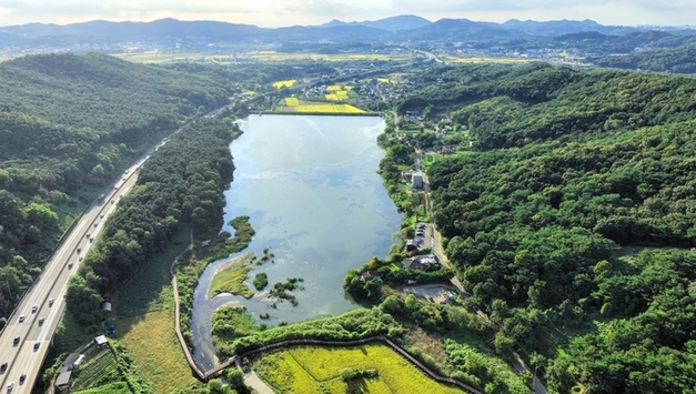 오산 서랑저수지 시민 힐링공간화 사업 내년 초 마무리