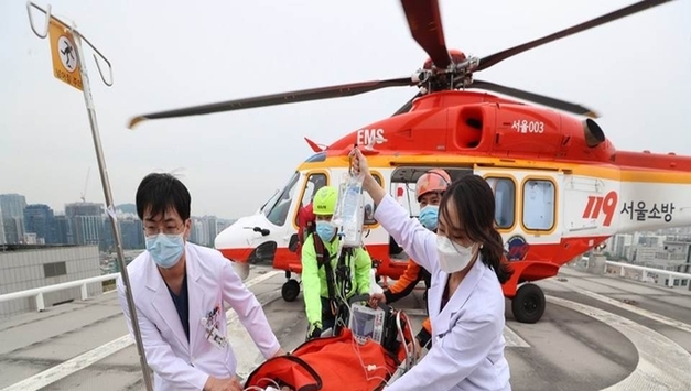 작년 닥터헬기·중증환자 전담구급차로 1천414명 이송