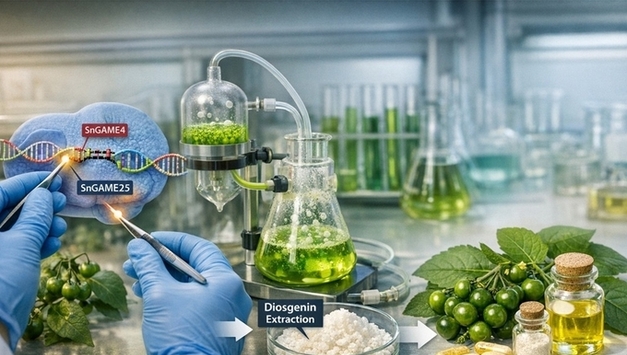 '잡초의 반란'…까마중에서 스테로이드 호르몬 원료 대량 생산