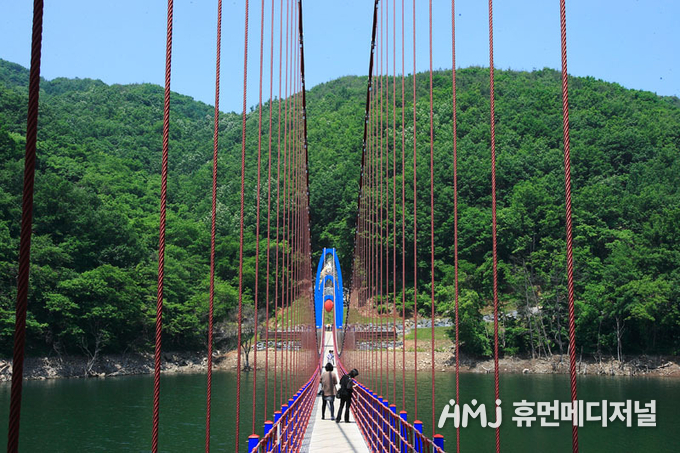 천장호 출렁다리