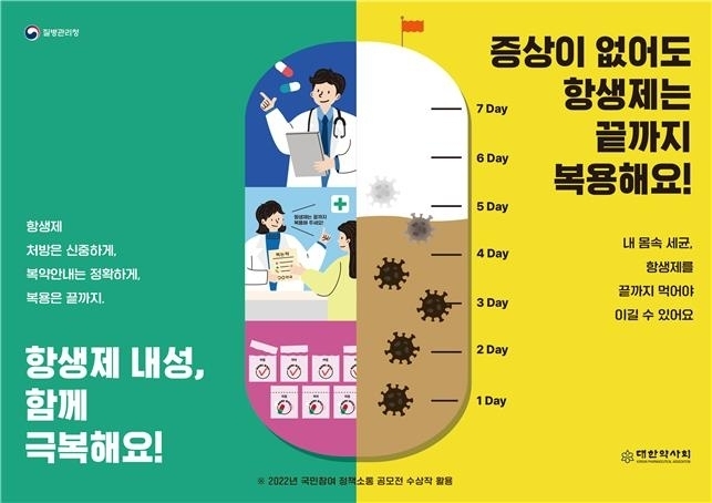 항생제 내성 인식 주간 포스터