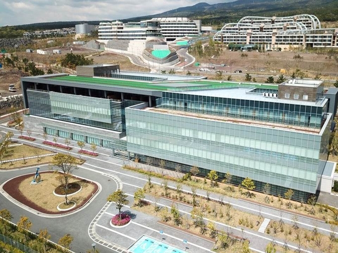 <strong>제주 서귀포시 토평동 옛 녹지국제병원 전경</strong>