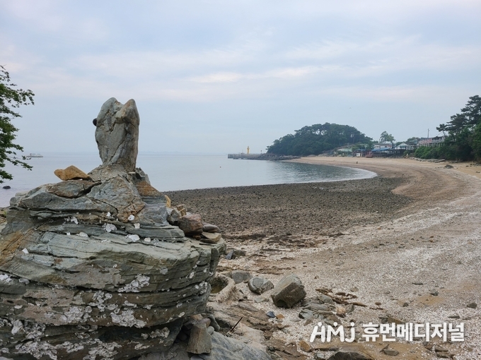 국화도 해변