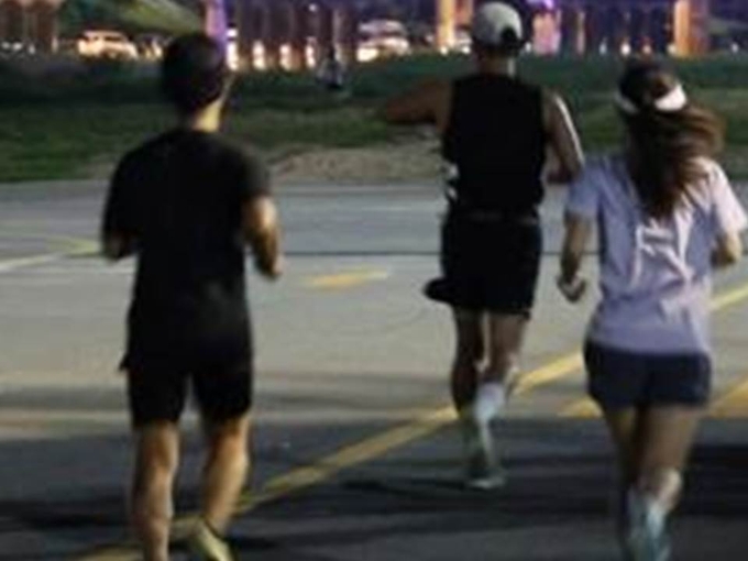 <strong>조깅하는 시민들</strong><br>
기사와 직접 관련 없음 [연합