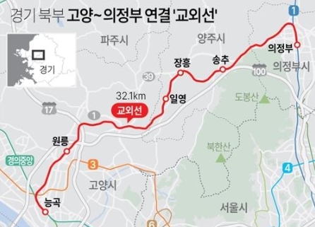 <strong>교외선 노선도</strong>